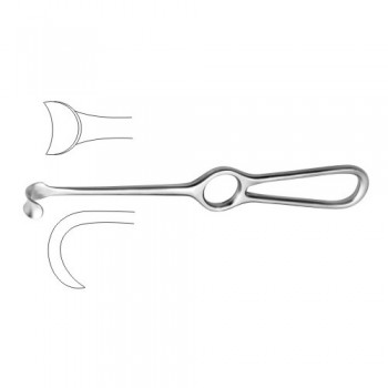 Kocher Retractor Stainless Steel, 21.5 cm - 8 1/2" Blade Size 24 x 14 mm